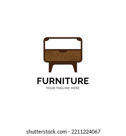 Home interior furniture logo design for home property real estate