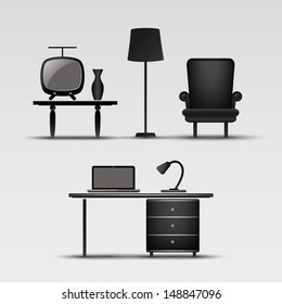 Home Interior Icons