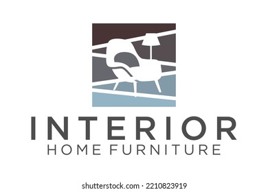 home interior logo design, sofas, chairs and home furnishings