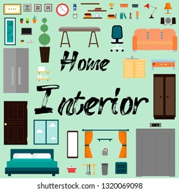 Home Interior Vector