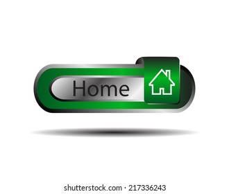 Home internet icon vector