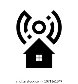 home internet logo design, home icon hot spot area