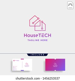 home internet logo design vector wifi house icon siymbol sign