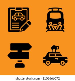 home, isolated, motion and technology icons set. Vector illustration for web and design