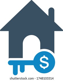 Home-Key-Symbol (Vektorgrafik)