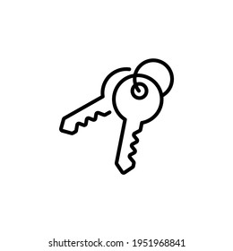 Home Key icon in vector. Logotype