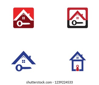 Home key logo template