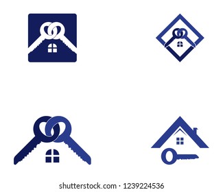 Home key logo template