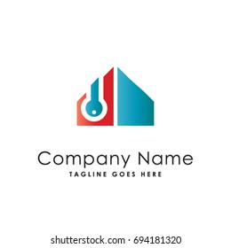 home key logo template