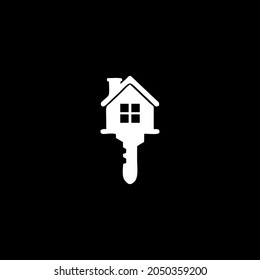 home key real estate logo simple clean and elegance