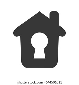 home keyhole pictogram