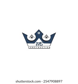 Home king logo design with vector