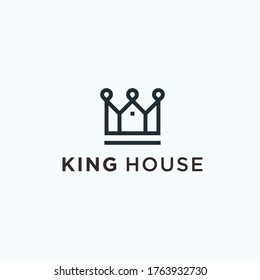 home king logo. home icon