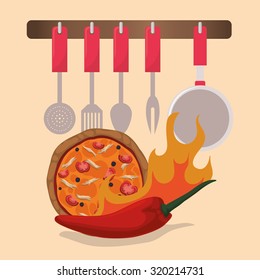 Home Kitchen concept  about supplies icons design, vector illustration 10 eps graphic.