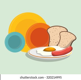 Home Kitchen concept  about supplies icons design, vector illustration 10 eps graphic.