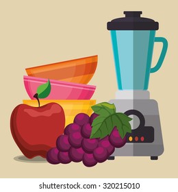 Home Kitchen concept  about supplies icons design, vector illustration 10 eps graphic.
