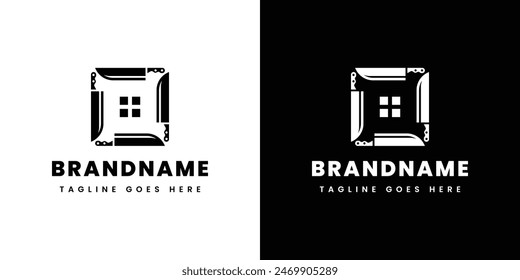 Home Knife Logo, Ideal for Home Chefs, Culinary Brands, and Knifemakers