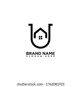 Plantilla de diseño de logotipo de Home Lab