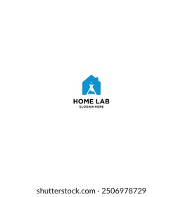 Home Lab Plantilla de diseño de logotipos