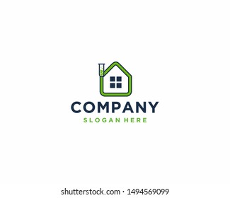 Plantilla de diseño del logotipo de los laboratorios domésticos