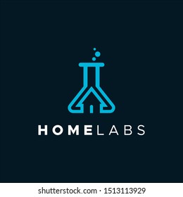 HOME LABS LOGO DESIGN UNIQUE