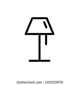 Home Lamp Bulp Icon Vector