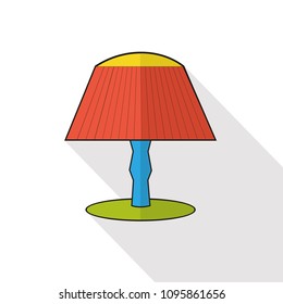 home lamp vector