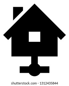 Home LAN Connection Vector Icon