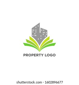 home land or property logo vector