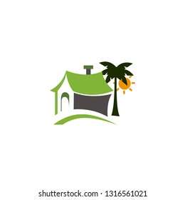 home landscape logo template
