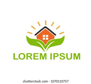 HOME LEAF FARM LOGO