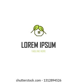 Home Leaf Nature Property Abstract Creative Business Environment Ecology Logo