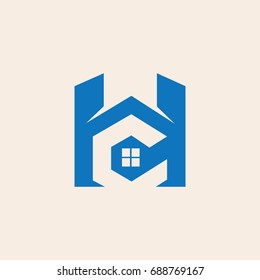 home letter H logo