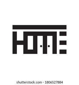 HOME-Brief-Logo-Design, Vektorgrafik