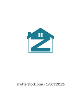 Plantilla de logotipo de carta de inicio Z vector