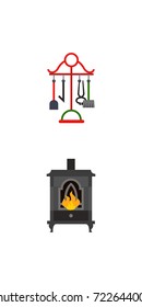 Home library icon set