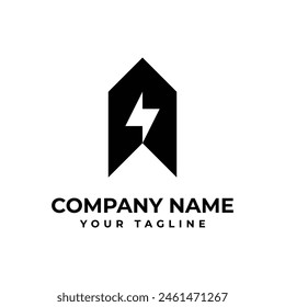 Home Light Electric Logo Design