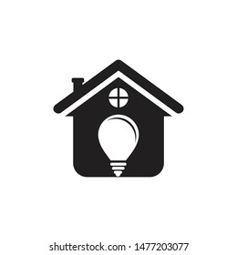 Home Light Inovaton Logo Electrc Stock Vector (Royalty Free) 1477203077 ...