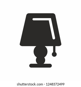 Home, light, lamp icon vector