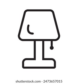 Icono de iluminación para el hogar Ideal para el diseño de interiores y temas de eficiencia energética