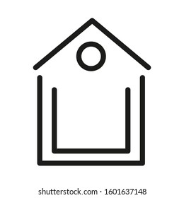 home line icon on white background