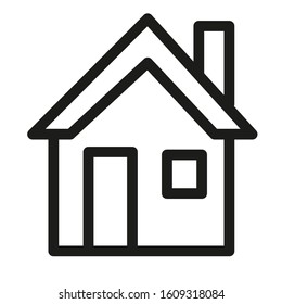 home line icon on white background