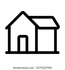 Vektordesign-Vorlage für die Heimatzeile und Illustration