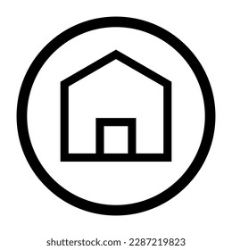 Icono de línea principal. ilustración vectorial.