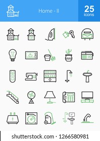Home Line Icons