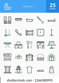 Home Line Icons
