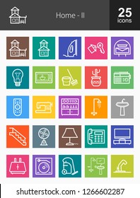 Home Line Icons