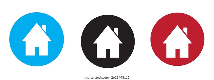 Ícones da Linha Inicial. Traço editável. Pixel perfeito. Para celular e Web. Contém ícones como Casa, Casa, Imóveis, Família, Agente Imobiliário, Investimento, Edifício Residencial, Cidade, Apartamento.
