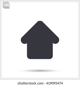 Home . line vector icon