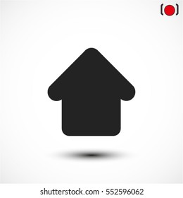 Home . line vector icon